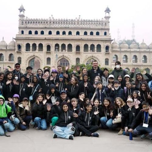 Foreign students admire Lucknows cultural heritage